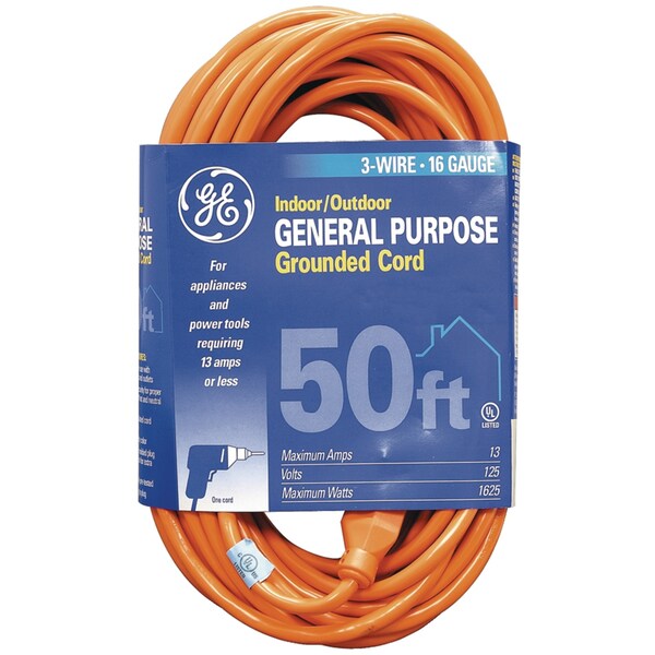 Ge Indoor/Outdoor 50 ft. Extension Cord JASHEP51926